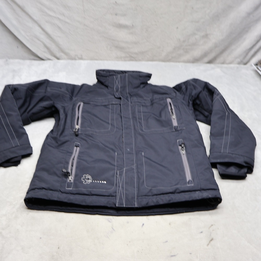 Boulder Gear Jacket Men Large Black Waterproof Ski Snow Insulated Outdoor